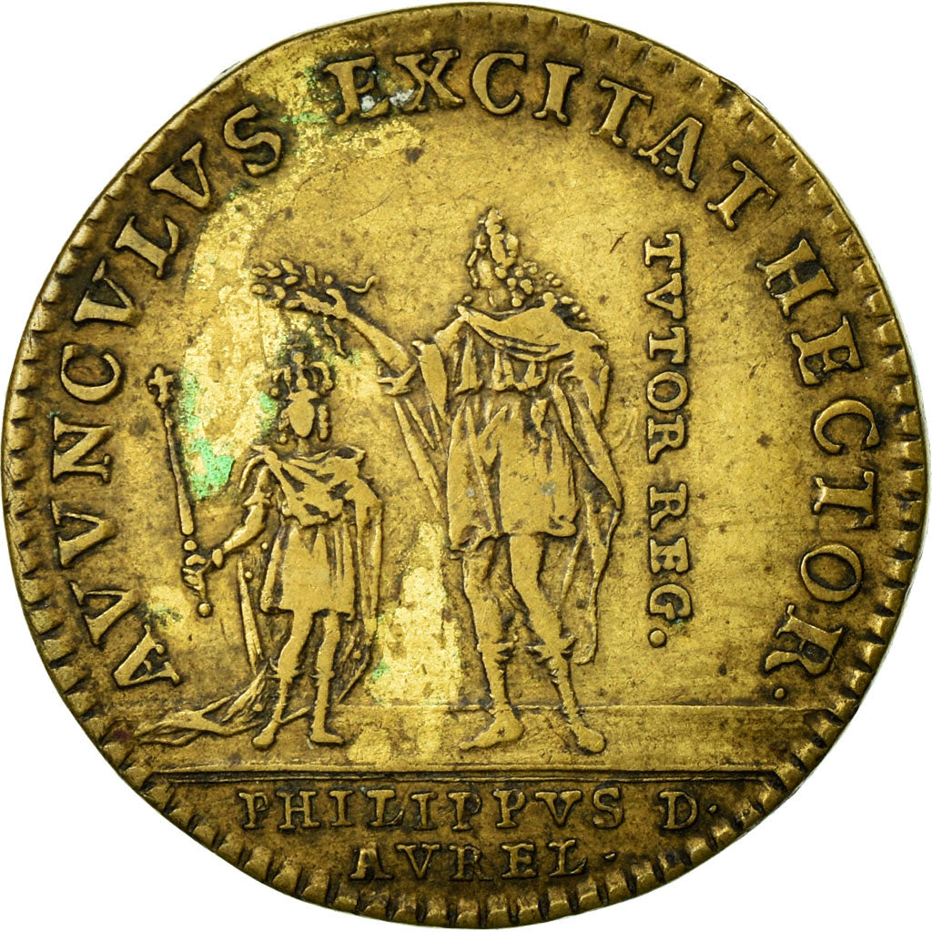 France, Token, Royal, EF(40-45), Copper, Feuardent:8093