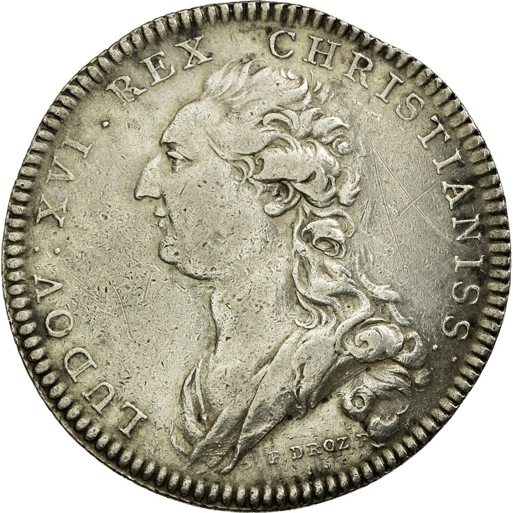 France, Token, Royal, AU(50-53), Silver, Feuardent:7287