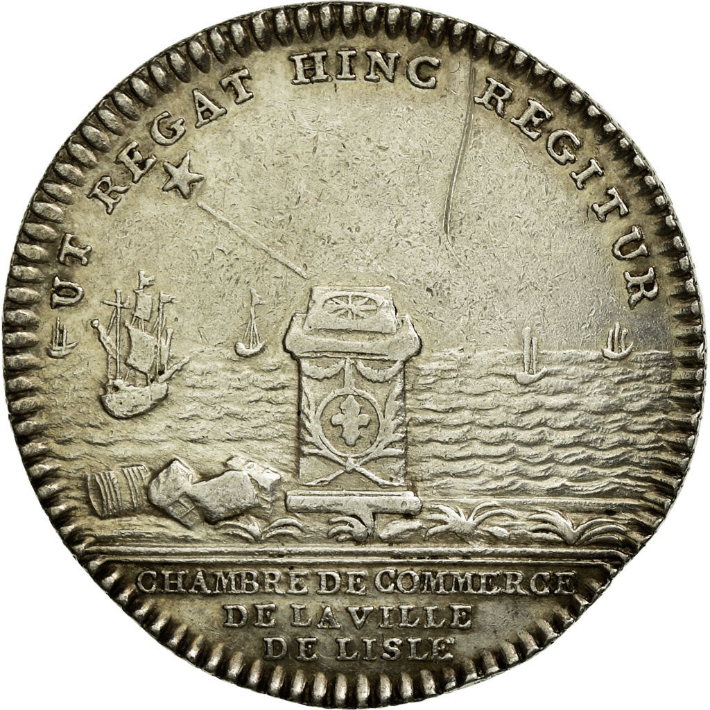 France, Token, Royal, AU(50-53), Silver, Feuardent:7287