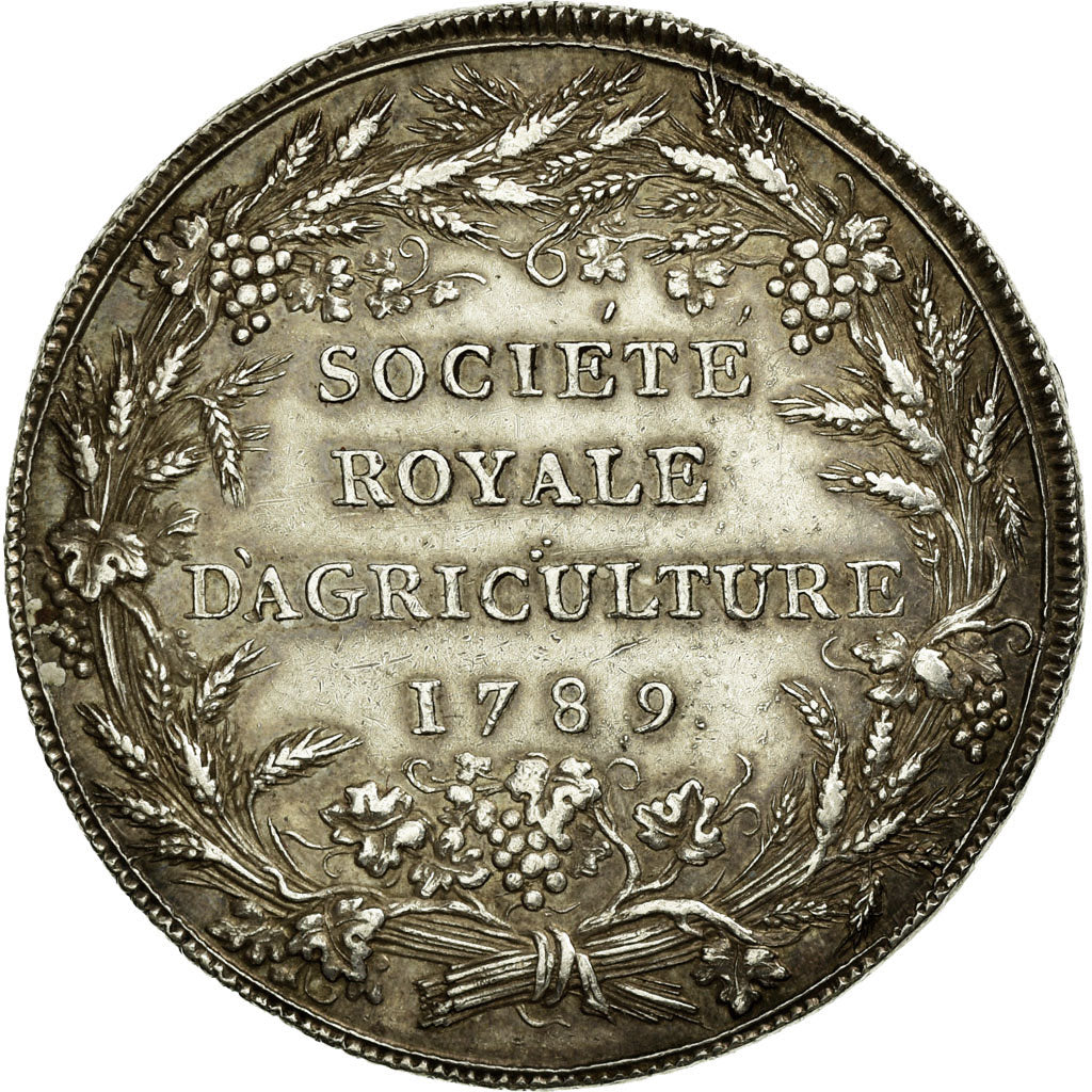 France, Token, Royal, 1789, AU(55-58), Silver, Feuardent:4903