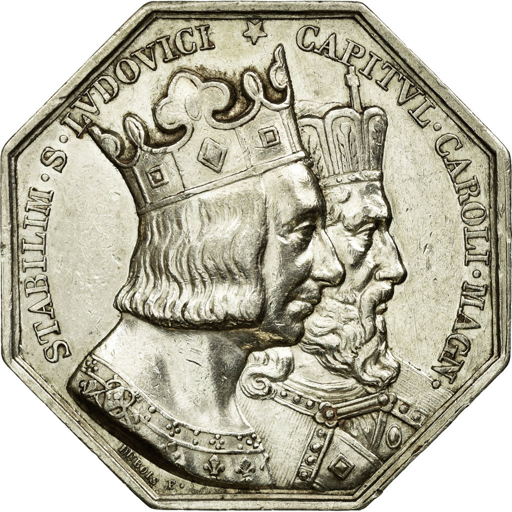 Francia, Token, Notary, 1844, EBC, Plata, Lerouge:146