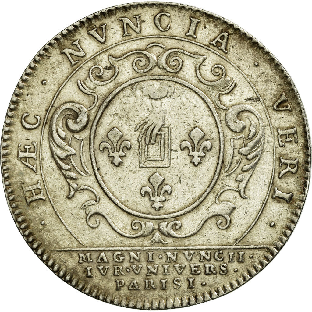 France, Token, Grands-Maitres de l'Université de Paris, 1699, Silver