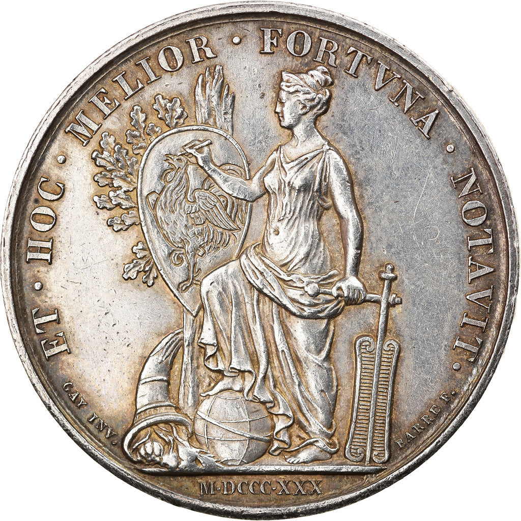 France, Token, Notary, Notaires de l'Arrondissement de Lyon, 1830, Barre