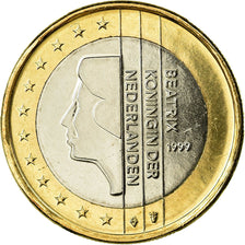 Países Baixos, Euro, 1999, MS(63), Bimetálico, KM:240