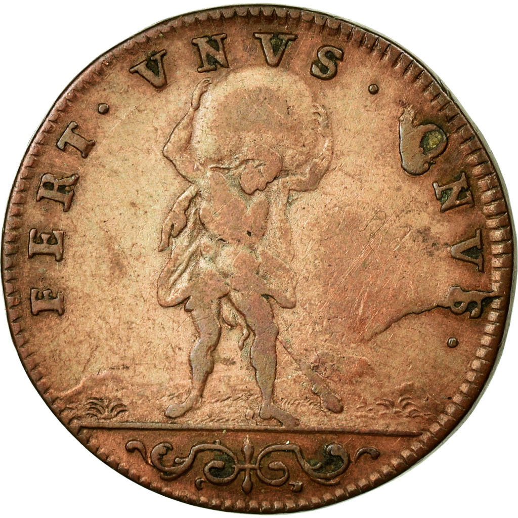France, Token, Royal, EF(40-45), Copper, Feuardent:12769