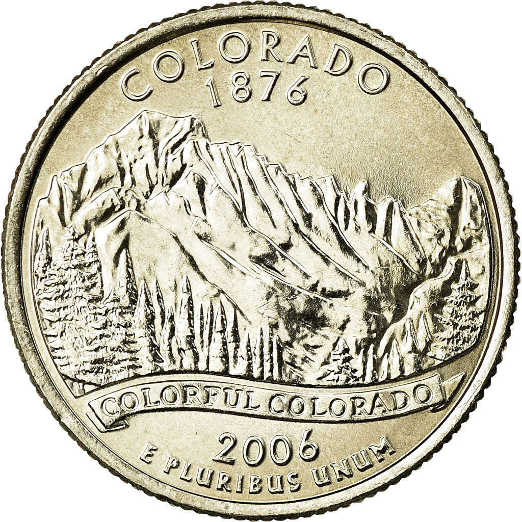 Monnaie, États-Unis, Colorado, Quarter, 2006, U.S. Mint, Denver, SPL