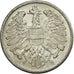 Moneda, Austria, 2 Groschen, 1973, MBC, Aluminio, KM:2876