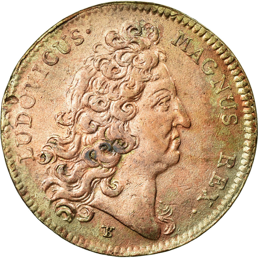France, Jeton, Royal, 1715, TTB, Cuivre, Feuardent:2731