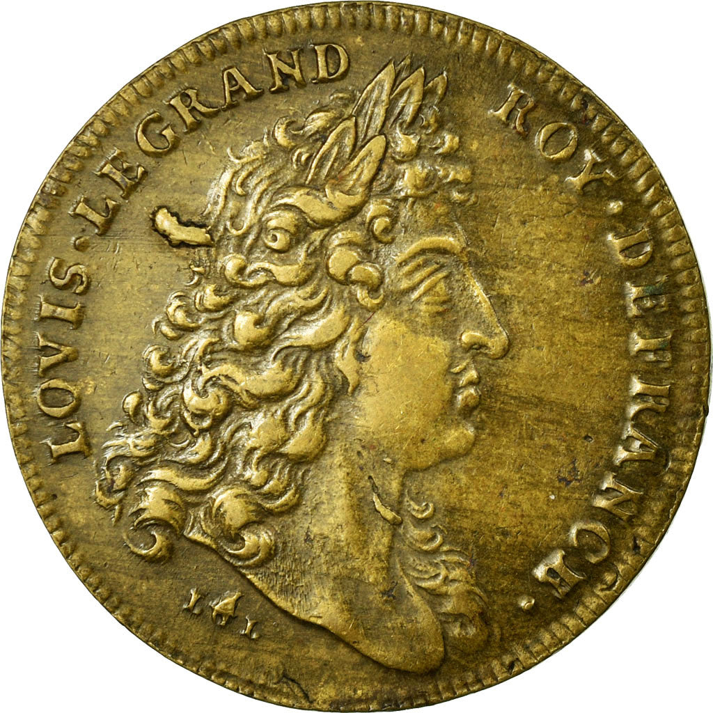 France, Jeton, Royal, TTB, Cuivre, Feuardent:2680