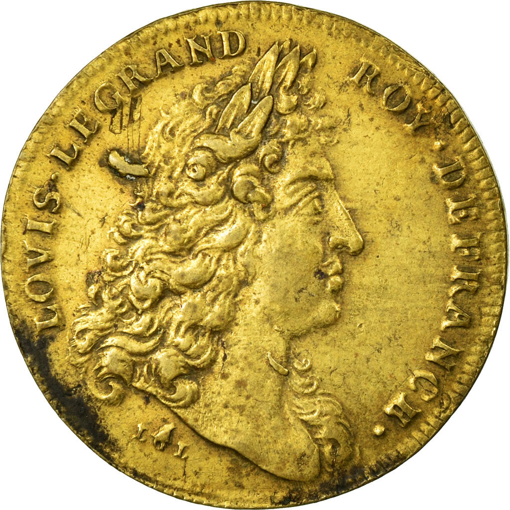 France, Token, Royal, EF(40-45), Copper, Feuardent:2680