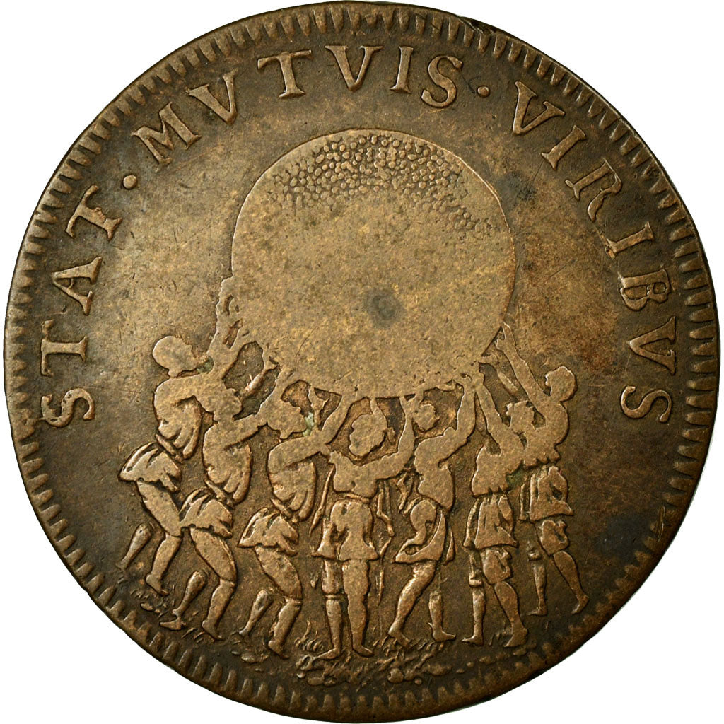 France, Token, Royal, VF(20-25), Copper, Feuardent:5437