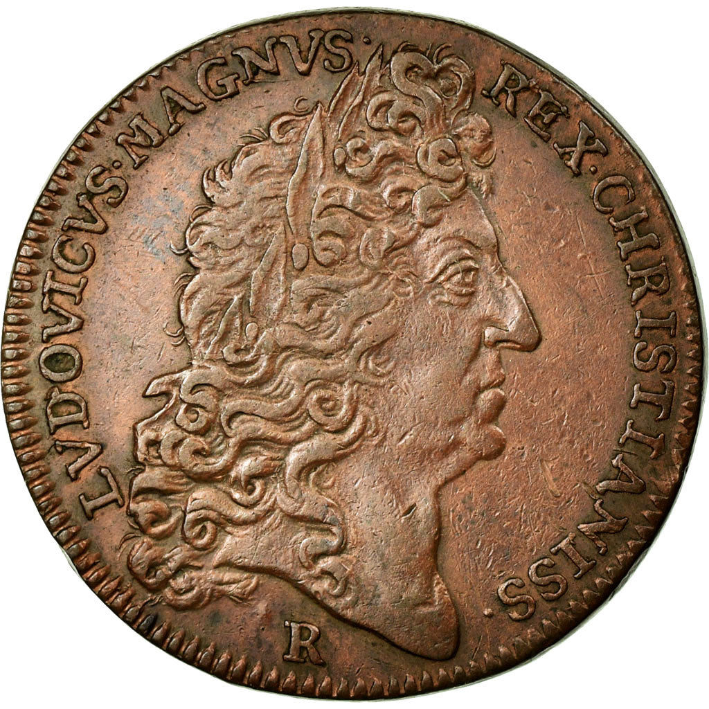 France, Token, Royal, AU(50-53), Copper, Feuardent:12839a