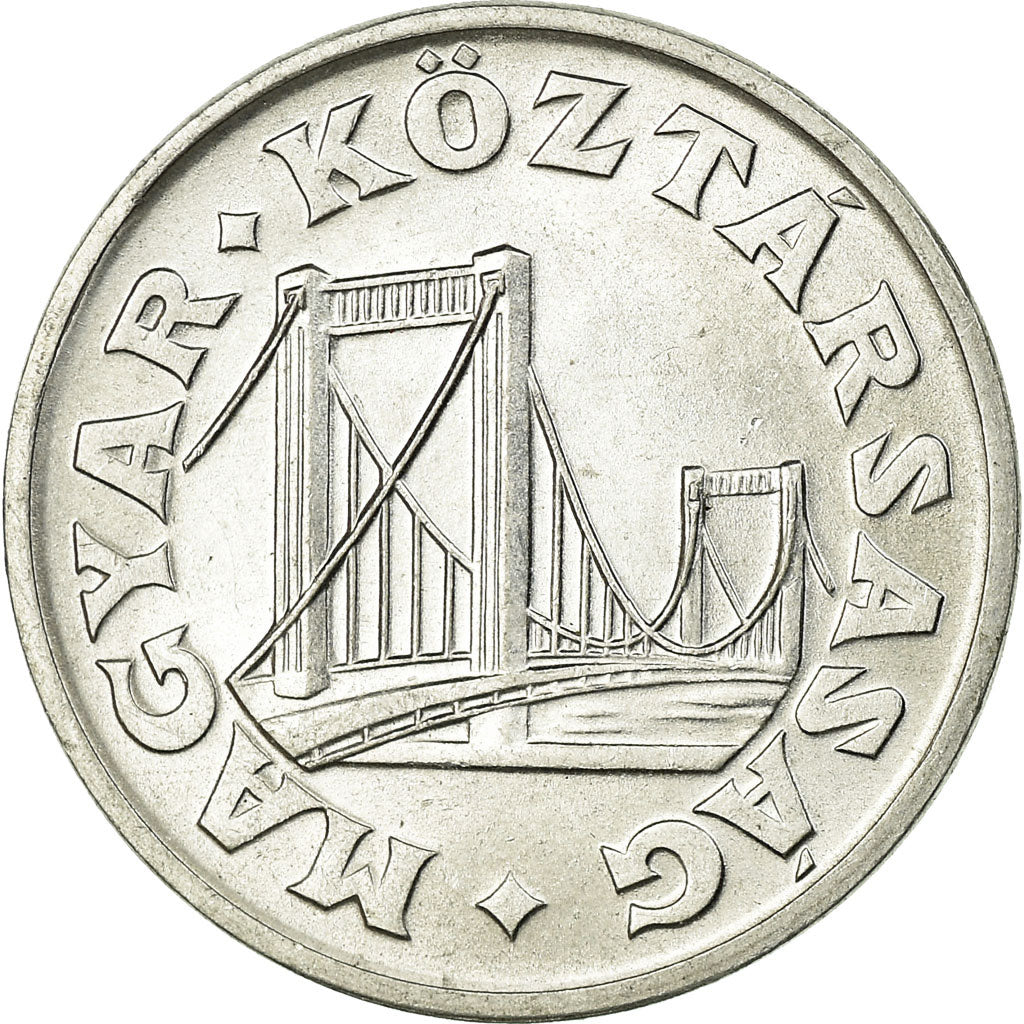 Moneta, Węgry, 50 Fillér, 1991, Budapest, AU(55-58), Aluminium, KM:677