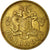Coin, Barbados, 5 Cents, 1982, Franklin Mint, EF(40-45), Brass, KM:11