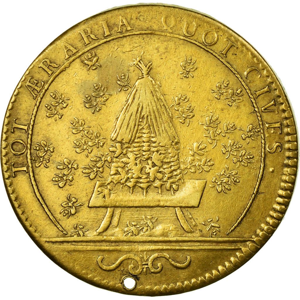 France, Token, Royal, EF(40-45), Copper, Feuardent:1968