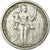 Coin, New Caledonia, 2 Francs, 1949, Paris, EF(40-45), Aluminum, KM:3