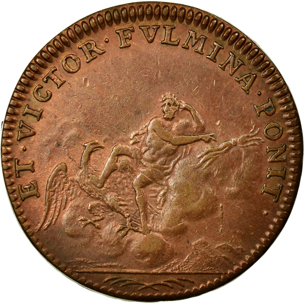 France, Token, Royal, AU(55-58), Copper, Feuardent:12856