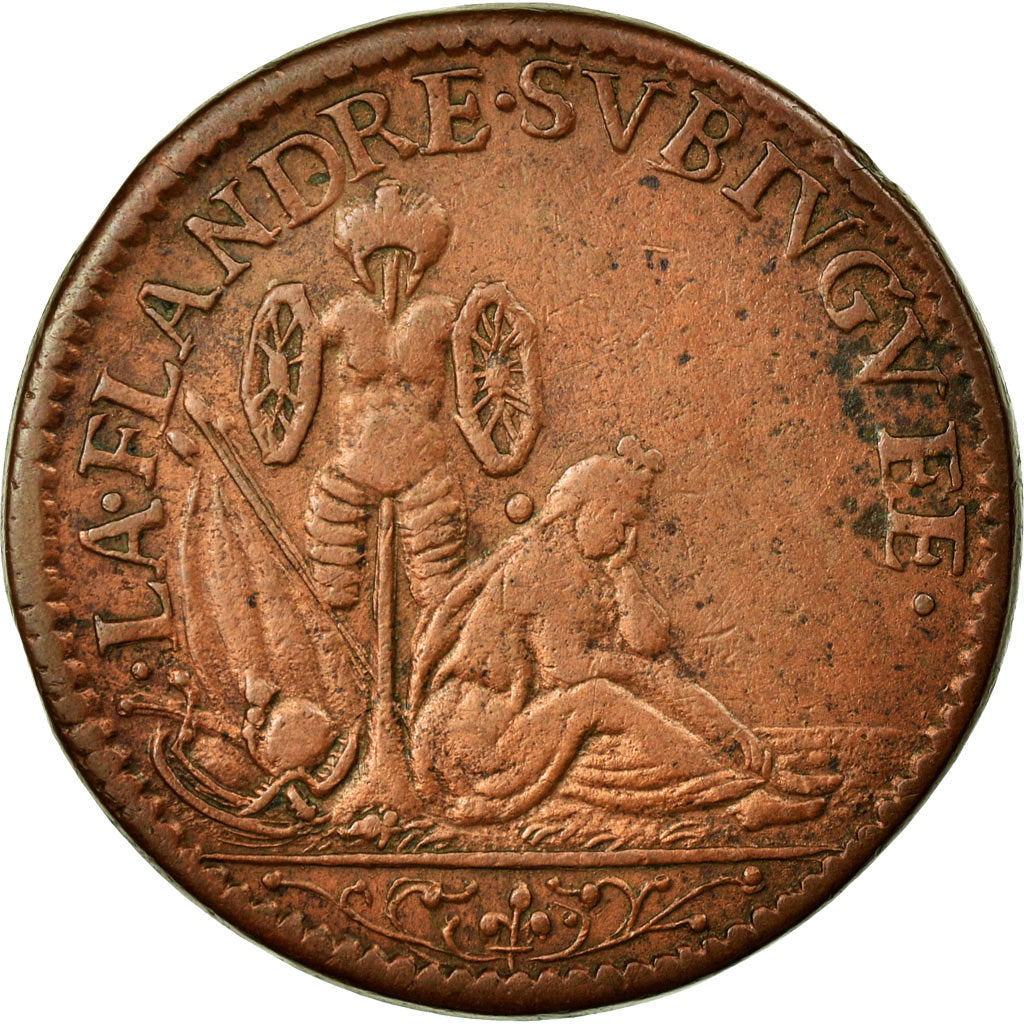 France, Token, Royal, EF(40-45), Copper, Feuardent:14015