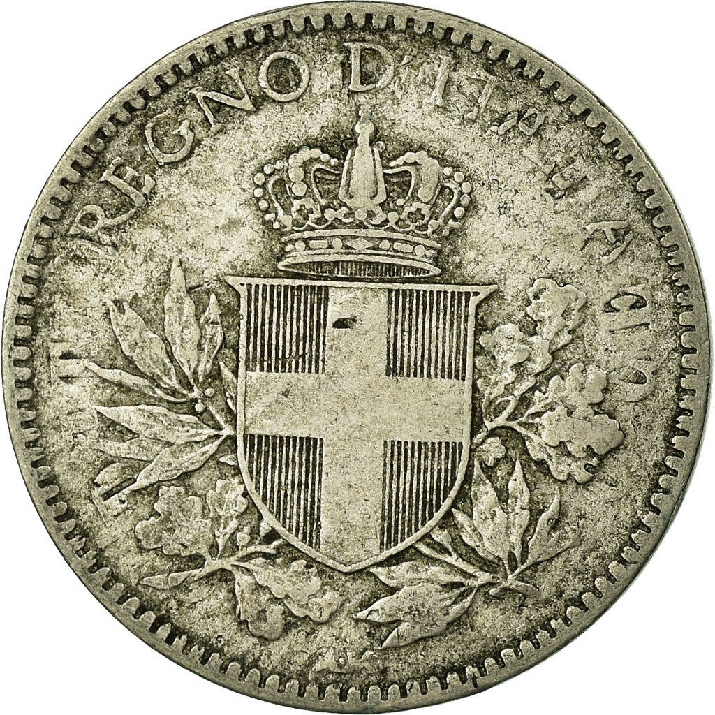 Monnaie, Italie, Vittorio Emanuele III, 20 Centesimi, 1919, Rome, TB+
