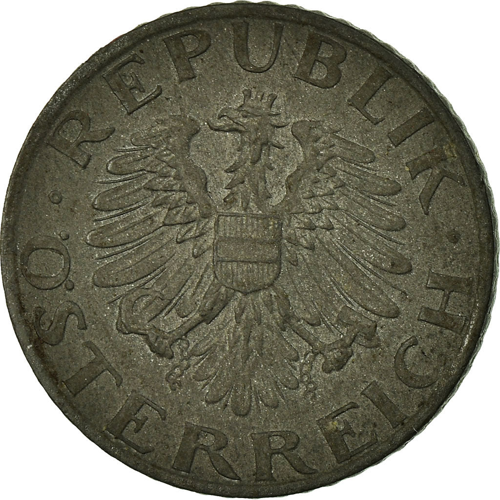 Moneta, Austria, 5 Groschen, 1974, BB, Zinco, KM:2875