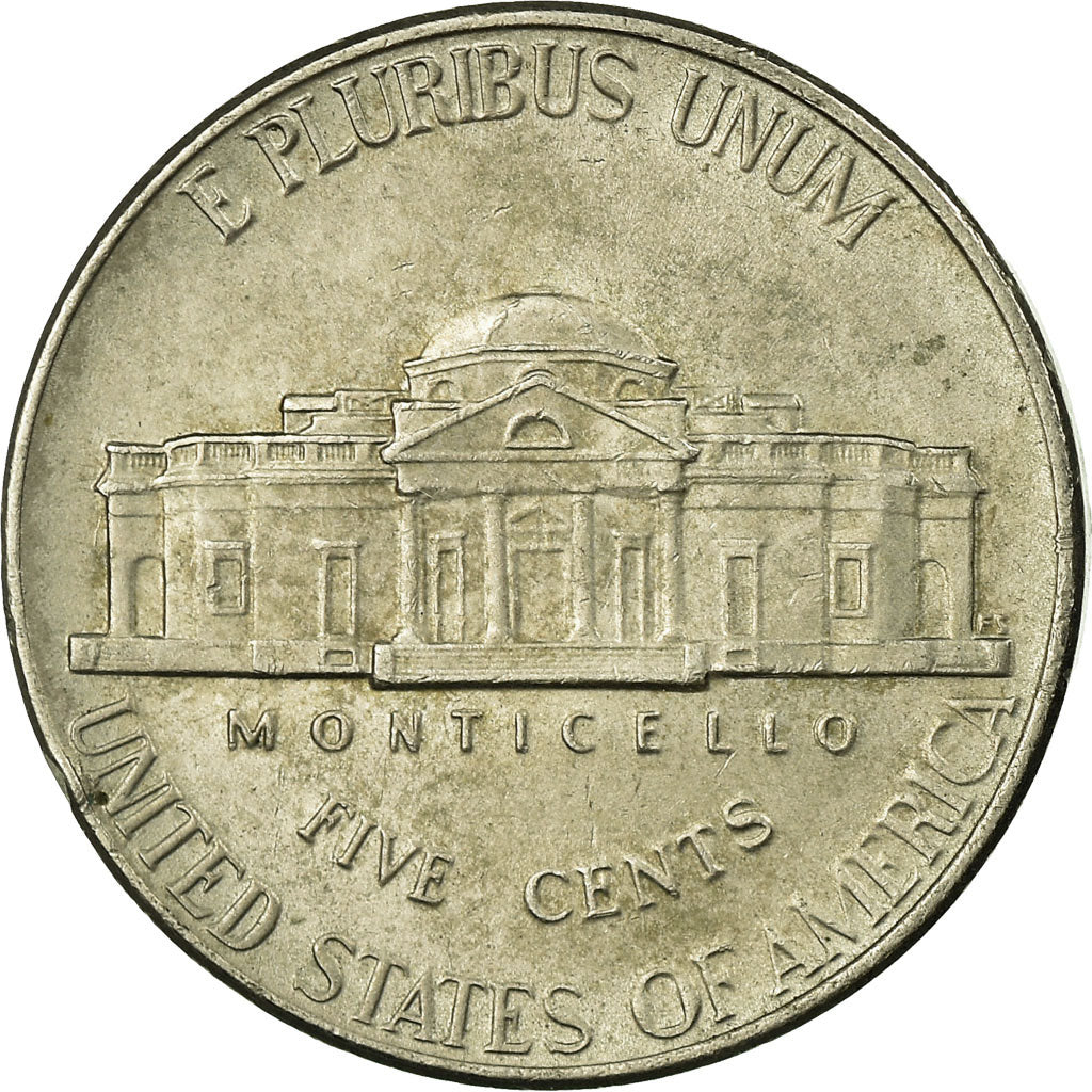 Moeda, Estados Unidos da América, Jefferson large facing portrait - Enhanced