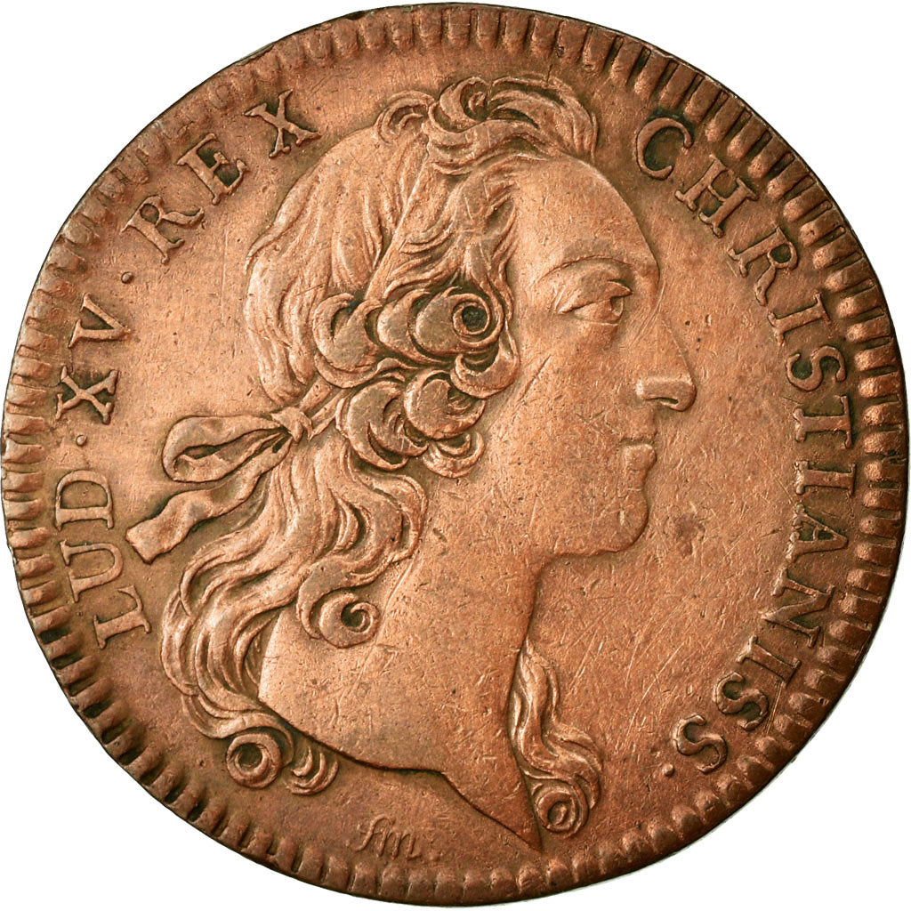 France, Token, Royal, 1742, EF(40-45), Copper, Feuardent:2057