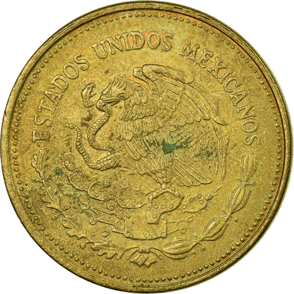 Moneta, Mexico, 1000 Pesos, 1988, Mexico City, EF(40-45), Aluminium-Brąz