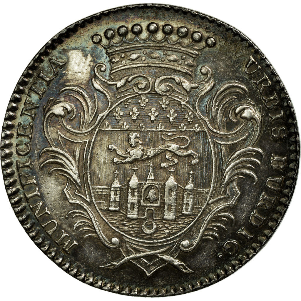 France, Token, Royal, MS(60-62), Silver, Feuardent:9178