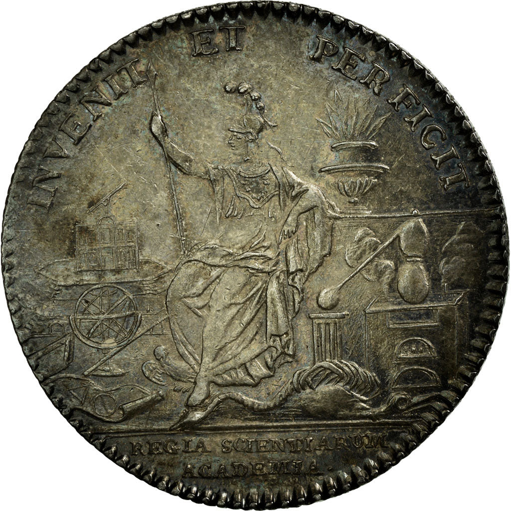 France, Token, Royal, EF(40-45), Silver, Feuardent:4407
