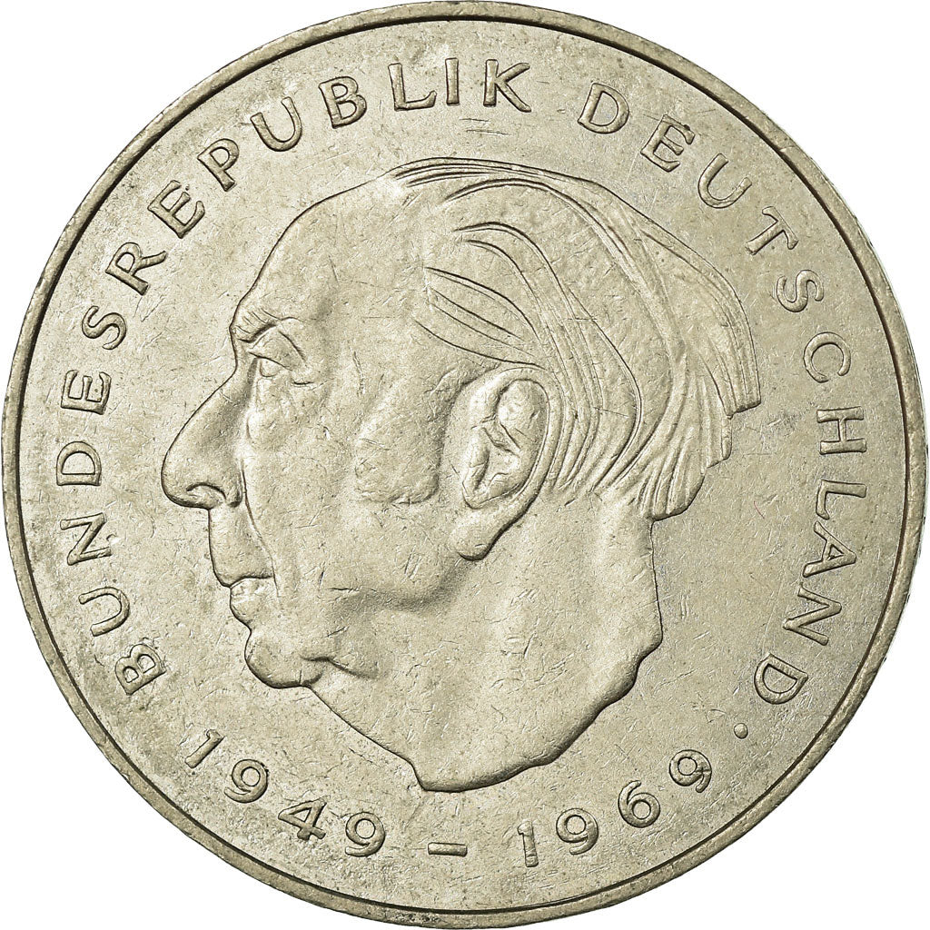 Munten, Federale Duitse Republiek, 2 Mark, 1981, Hambourg, ZF, Copper-Nickel