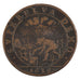 France, Token, Royal, 1639, VF(30-35), Copper, Feuardent:2569