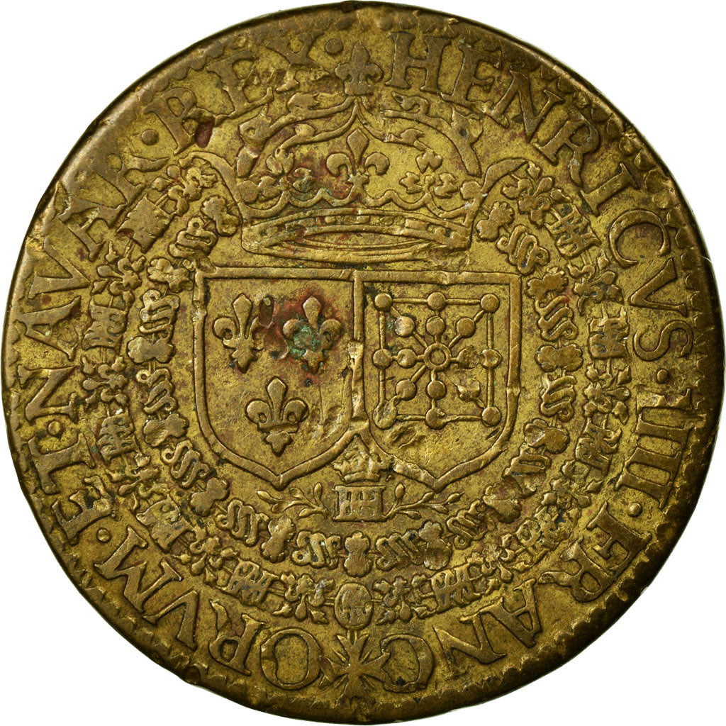 Francia, Token, Royal, 1608, MBC, Cobre
