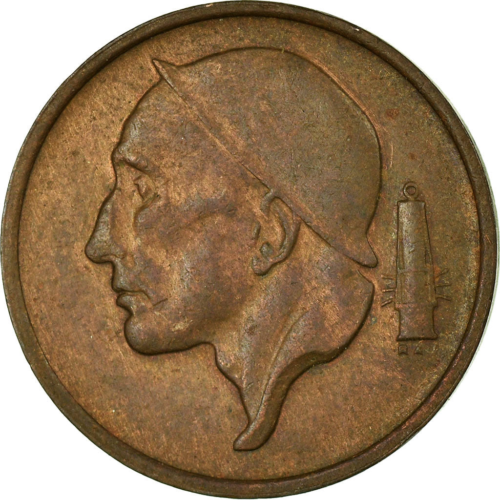 Münze, Belgien, 50 Centimes, 1952, SS, Bronze, KM:144