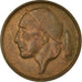 Münze, Belgien, 50 Centimes, 1952, SS, Bronze, KM:144
