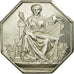 France, Token, Notary, MS(60-62), Silver, Lerouge:354