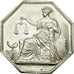 France, Token, Notary, 1854, MS(60-62), Silver, Lerouge:45
