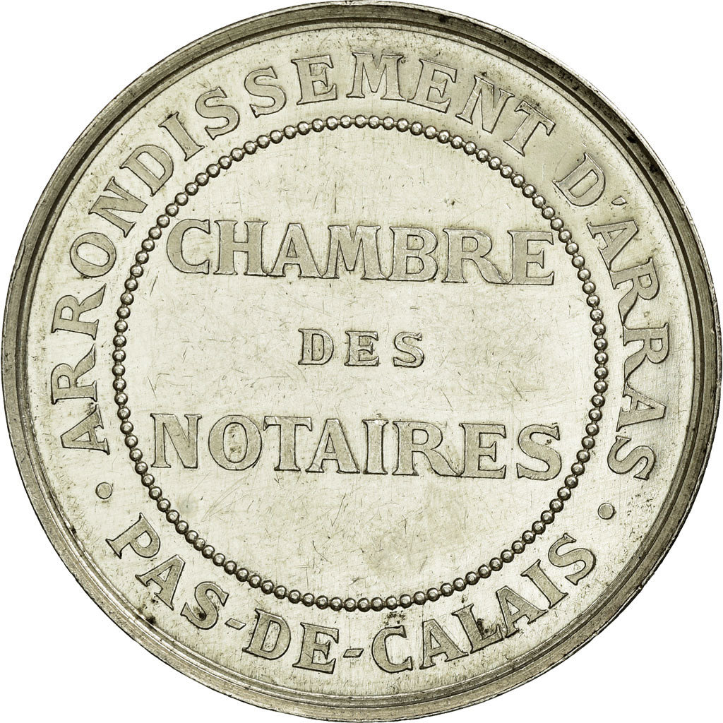 France, Token, Notary, AU(55-58), Silver, Lerouge:20
