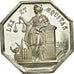 France, Token, Notary, MS(60-62), Silver, Lerouge:120