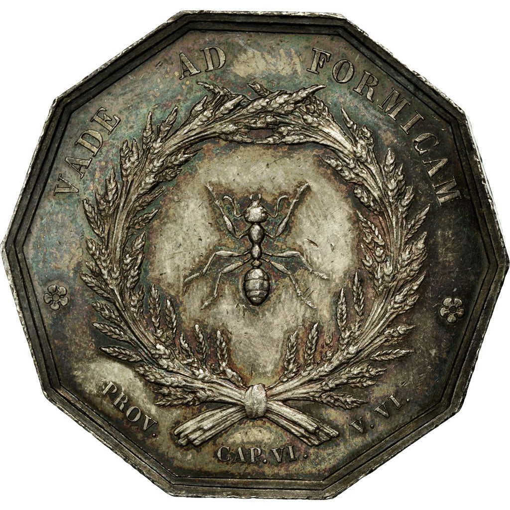 France, Token, Savings Bank, MS(60-62), Silver, Jacqmin:44