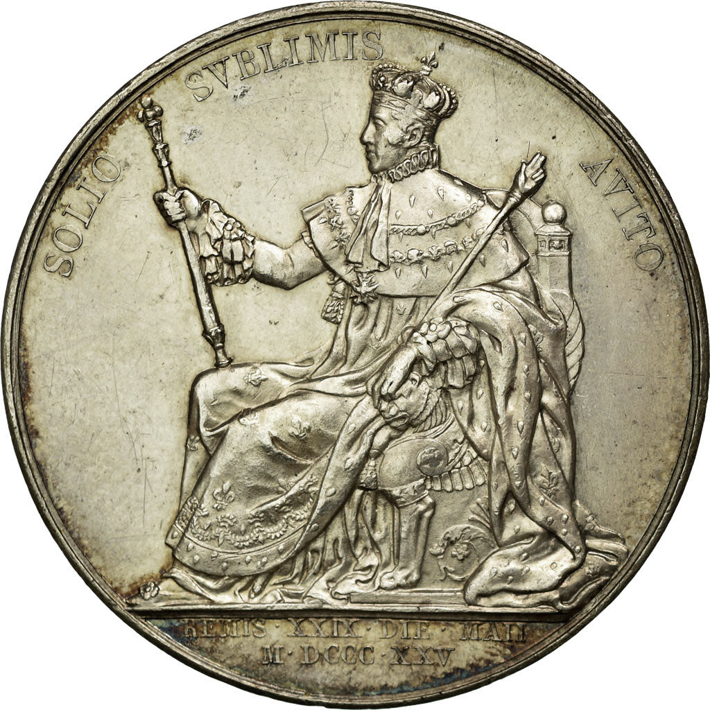France, Token, Royal, 1825, MS(60-62), Silver