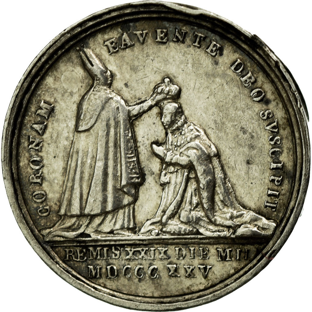 France, Token, Royal, 1825, EF(40-45), Silver