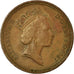 Coin, Great Britain, Elizabeth II, Penny, 1987, VF(30-35), Bronze, KM:935