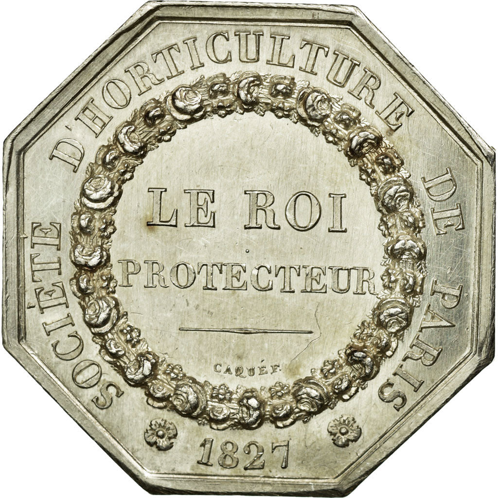 France, Token, Royal, 1827, MS(60-62), si