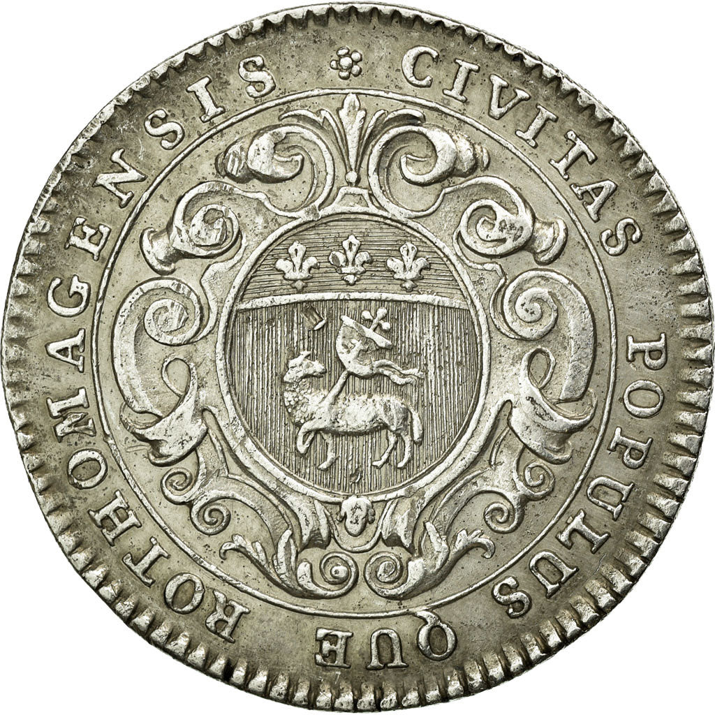 France, Token, Royal, EF(40-45), Silver, Feuardent:6203