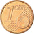 France, Euro Cent, 2002, MS(65-70), Copper Plated Steel, KM:1282