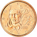 Francia, Euro Cent, 2002, FDC, Cobre chapado en acero, KM:1282