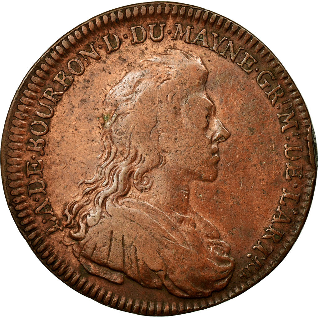 France, Token, Royal, VF(30-35), Copper, Feuardent:1006