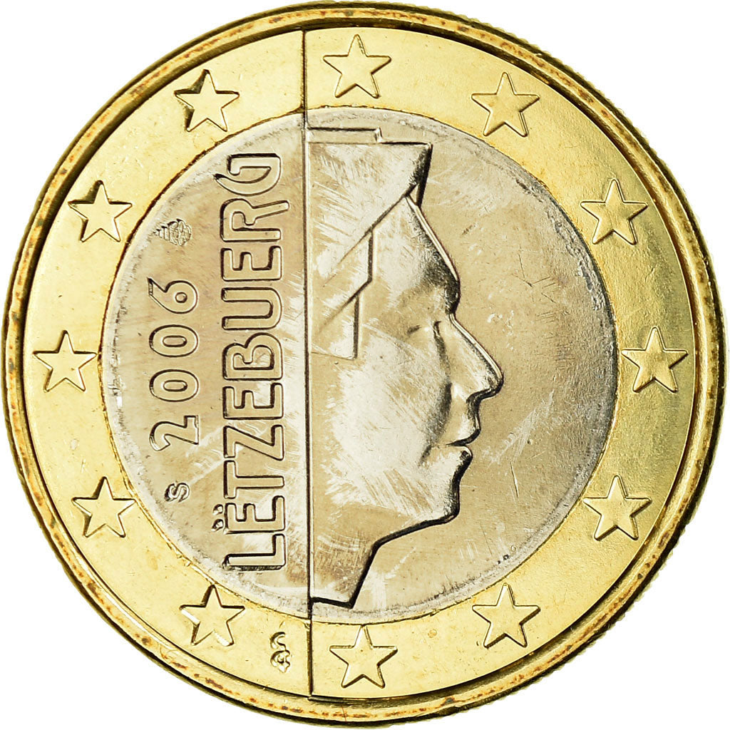 Luksemburg, Euro, 2006, Utrecht, MS(63), Bimetaliczny, KM:81