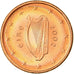 REPÚBLICA DA IRLANDA, Euro Cent, 2002, MS(63), Aço Cromado a Cobre, KM:32