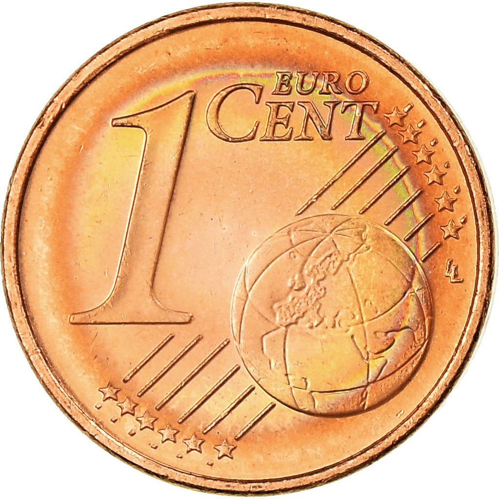 REPÚBLICA DA IRLANDA, Euro Cent, 2002, MS(63), Aço Cromado a Cobre, KM:32